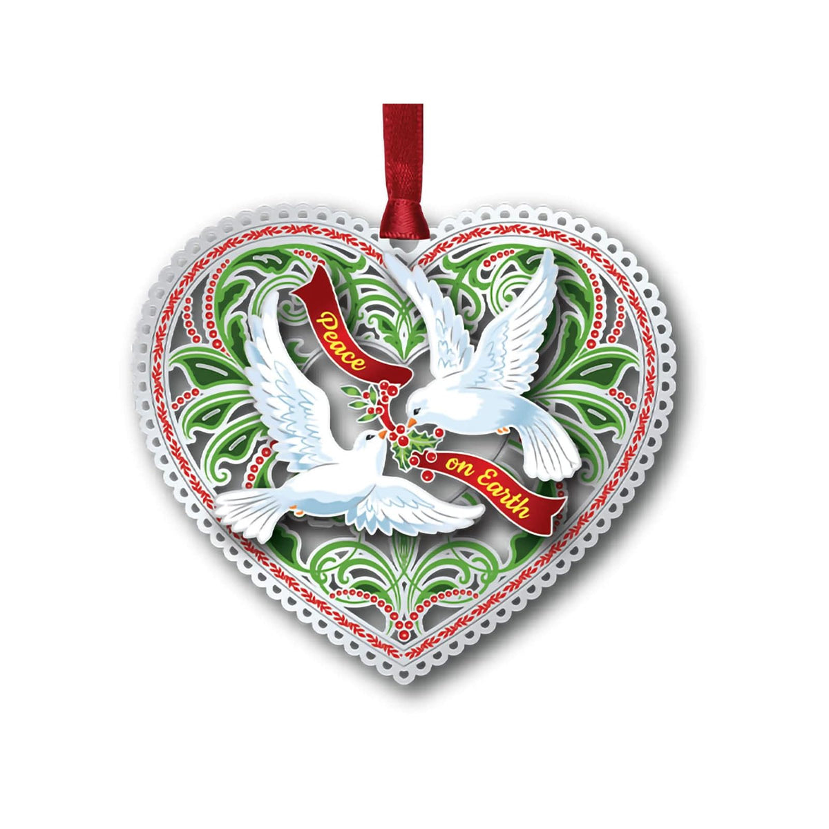 Beacon Design Hanging Ornament, Silver, Elegant