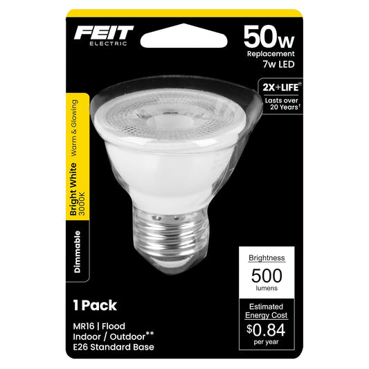 Feit Electric BPEXN/500/MED/LED 60W Equivalent Medium Base LED Light