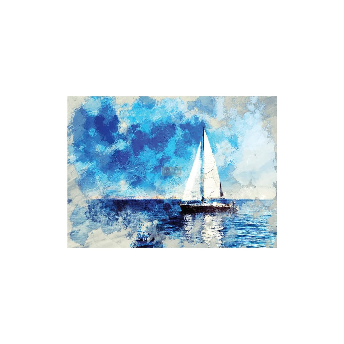 PRIMA MARKETING INC Sticker Decal, Nautical, Multi Color