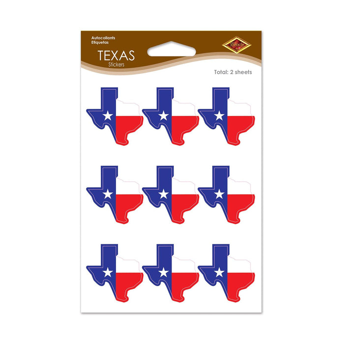 Beistle Sticker Decal, No Size, Red/White/Blue