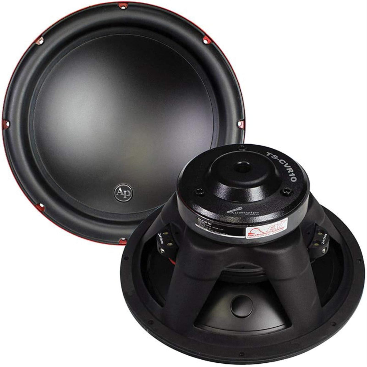 Audiopipe Speakers, one size, Black