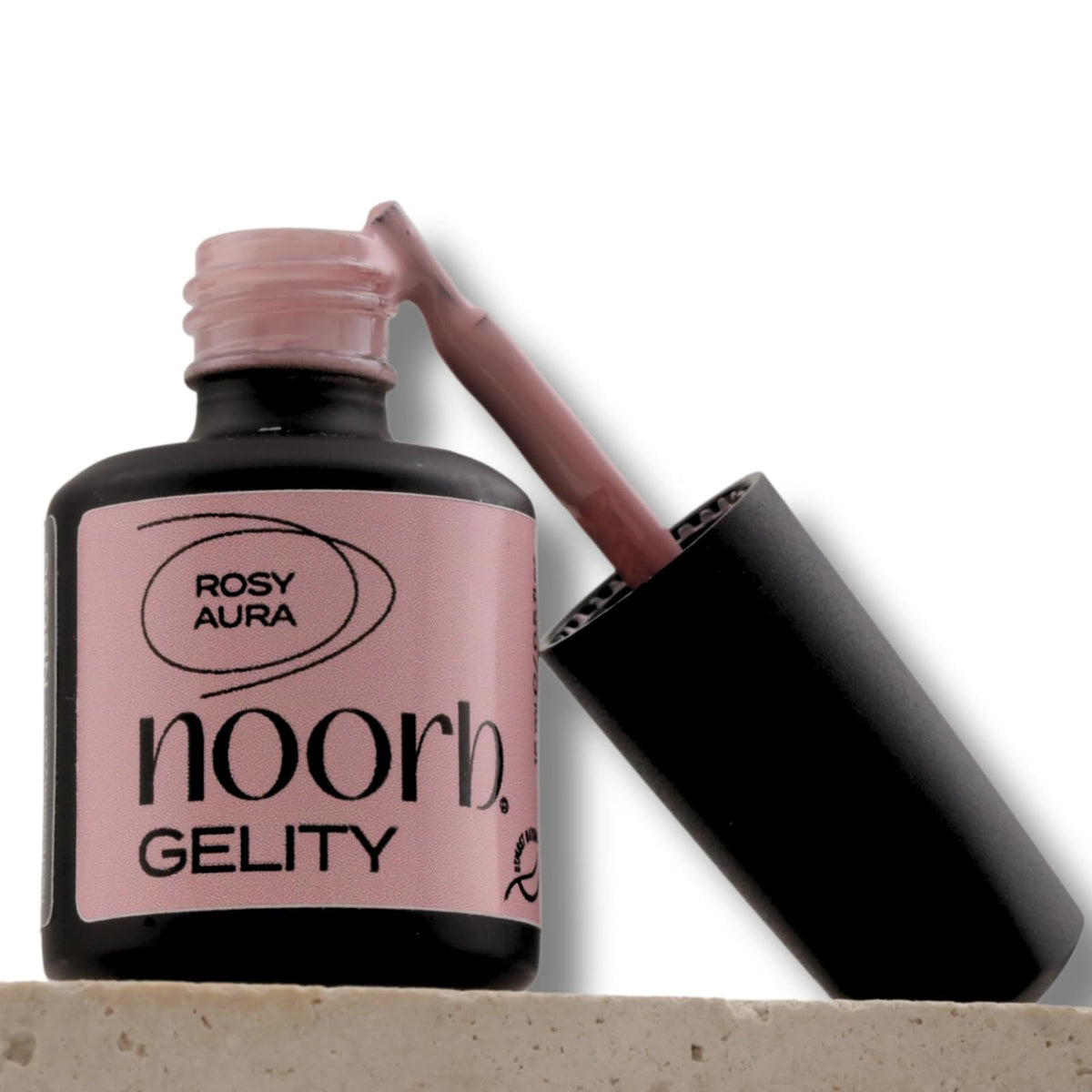 noorb beauty Nail Polish, 0.5 Fl Oz (Pack of 1), Rosy Aura