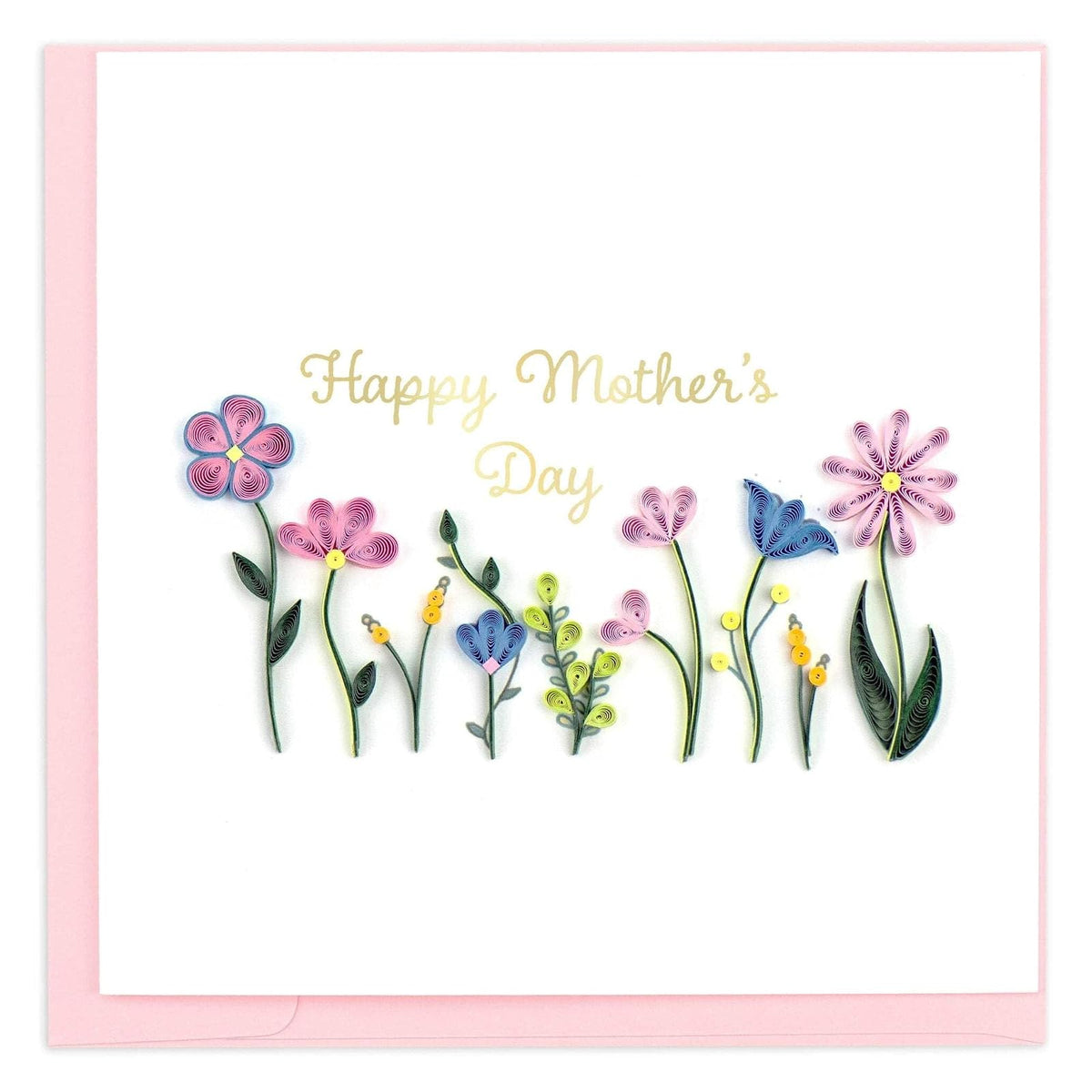 Quilling Card Greeting Card, Multi, Floral