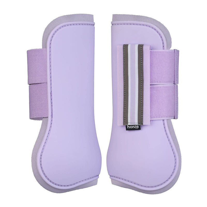 HORZE Adepto Tendon Boots - Languid Lavender Purple - Horse