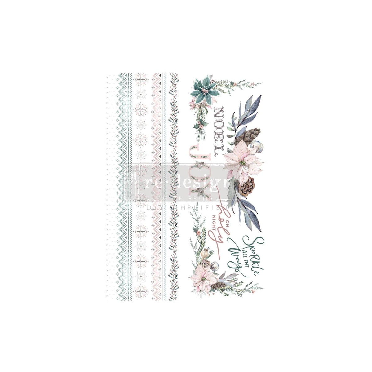 Redesign with Prima Iron On Transfer Design, Large, Multi Color