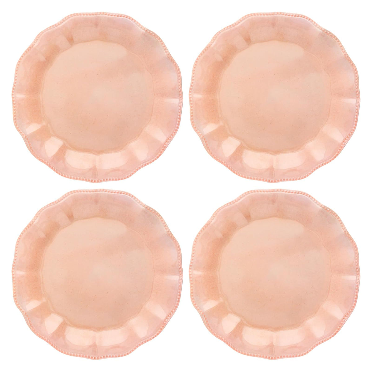 Karma Dishware Plate, 10.75 inches, Olivia Blush