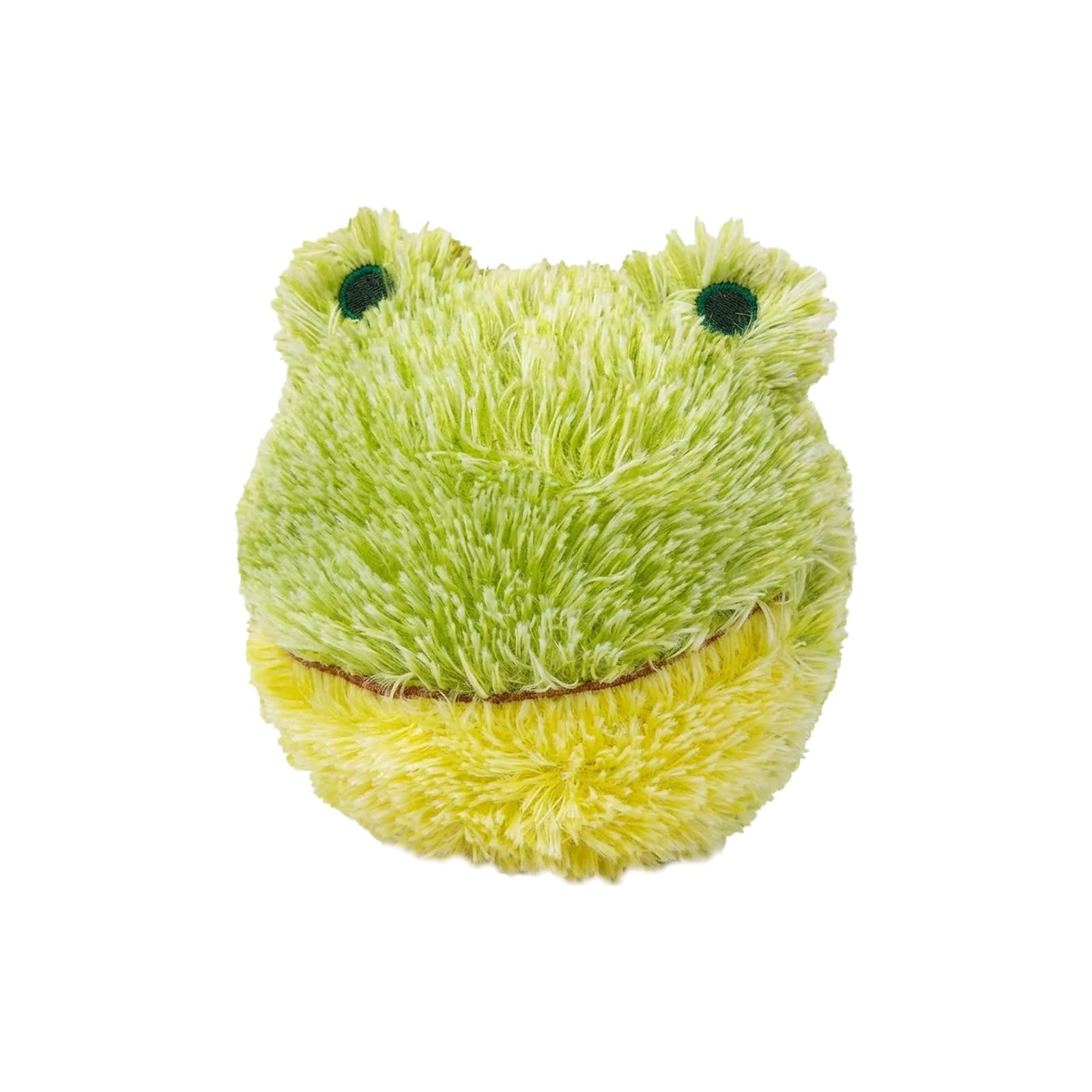 Pet Lou 4 Inch Ez Squeaky Frog, Small, Green