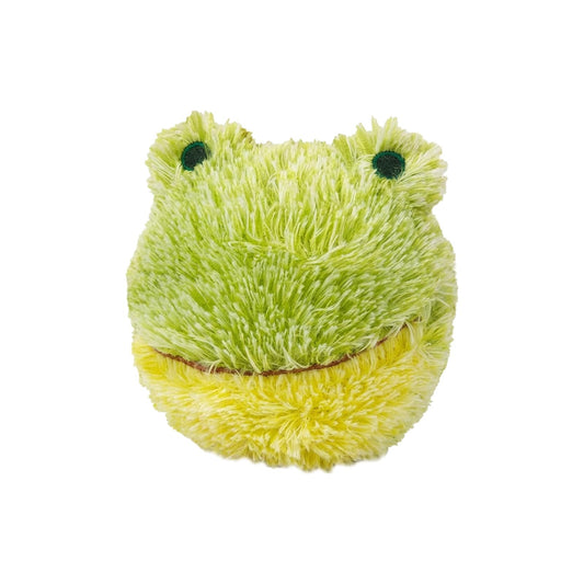 Pet Lou 4 Inch Ez Squeaky Frog, Small, Green