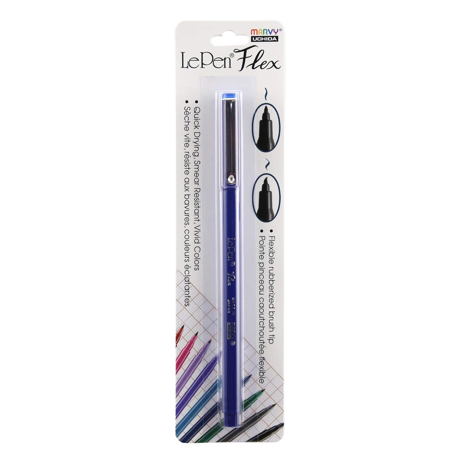 Uchida Of America Le Pen Flex Art Supplies, Navy Blue