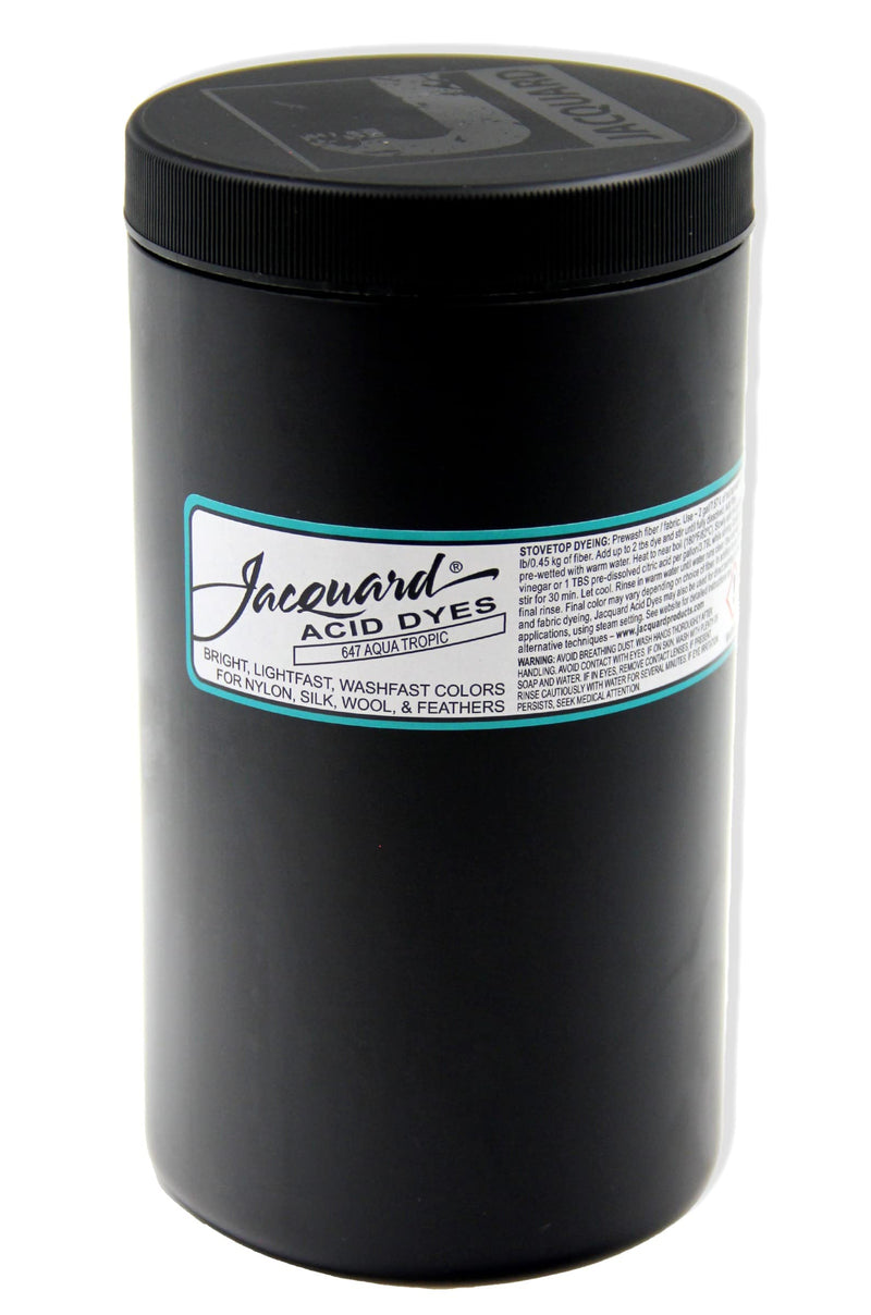 Jacquard Acid Dye - Olive - 1 Lb Net Wt - Acid Dye for Wool - Silk - Feathers - and Nylons - Brilliant Colorfast and Highly Concentrated