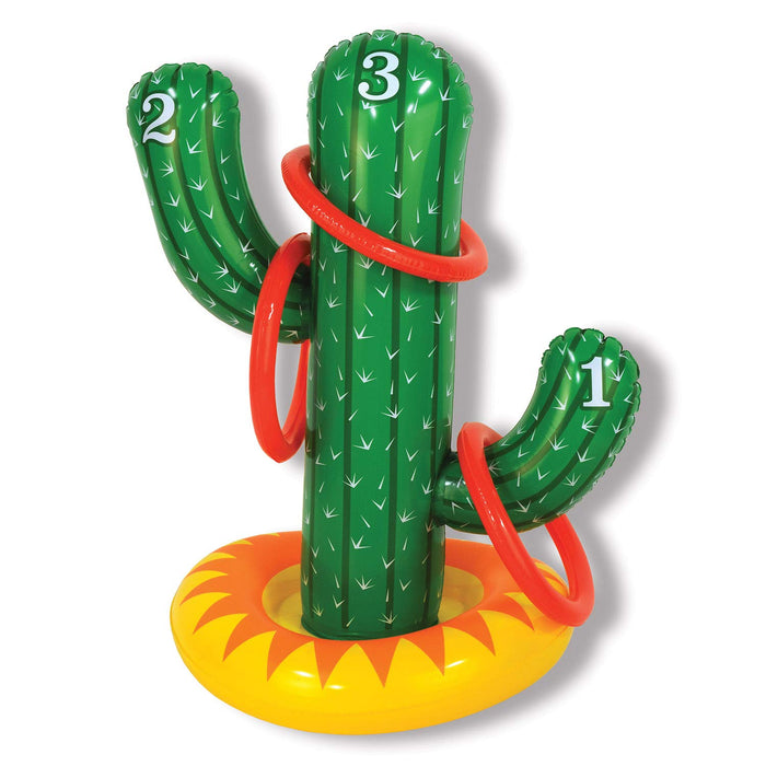 Beistle Target Tossing Game, 21" & 7¼", Green/Yellow/Red