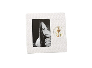 Roman Frame-First Communion-Quilted (8")