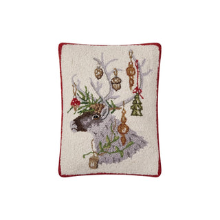 Peking Handicraft Pillow, 18 x 14 x 1.6 inches, Multicolor