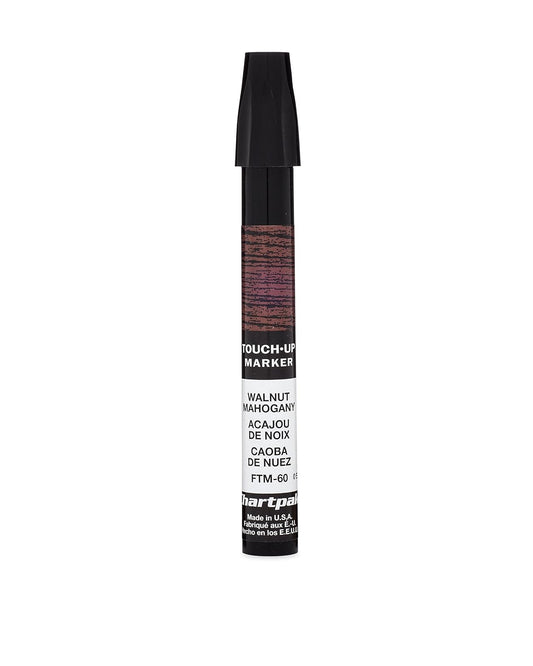AD Marker Chartpak Wood Frame Touch-Up Marker, Tri-Nib, Walnut/Mahogany, 1 Each (FTM60)
