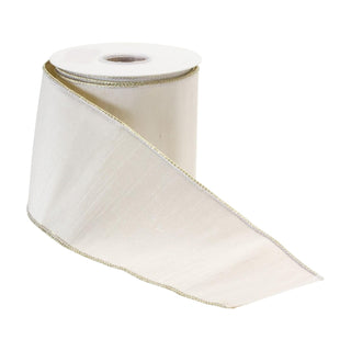 Melrose Decorative Ribbon Trim, yds., white