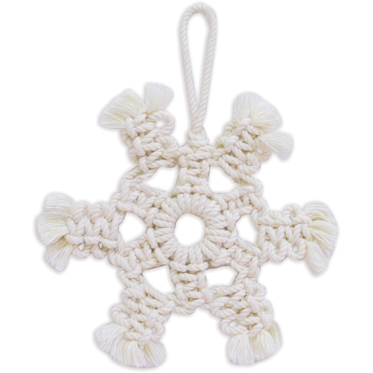 Sunset Vista Designs Hanging Ornament, 6 Inch, White