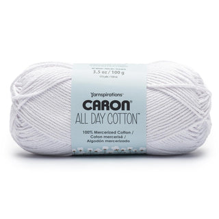 Caron Yarn, Medium, White Shirt