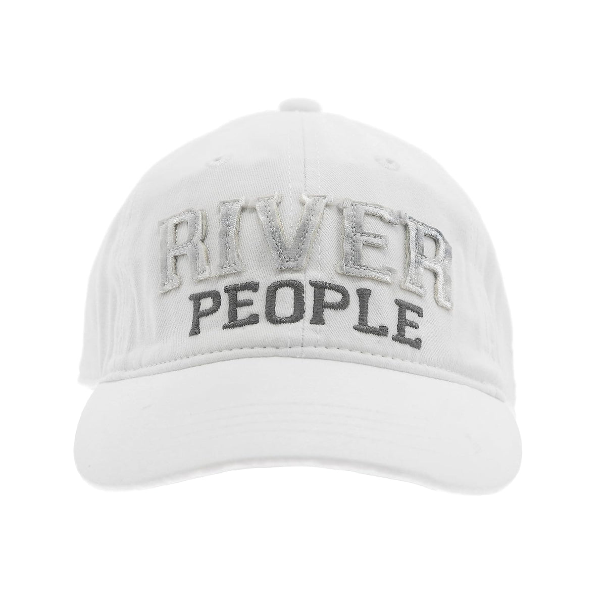 Pavilion Gift Company Hat, White, Gray, Baseball Cap