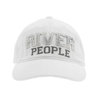 Pavilion Gift Company Hat, White, Gray, Baseball Cap