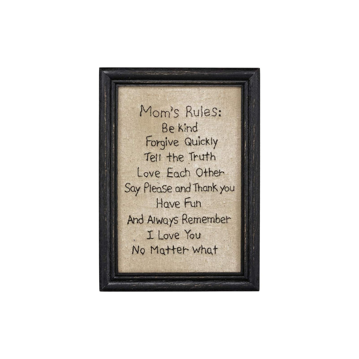 Primitives by Kathy Wall Art, 10.5"L x 7.5"W, Black, Cream