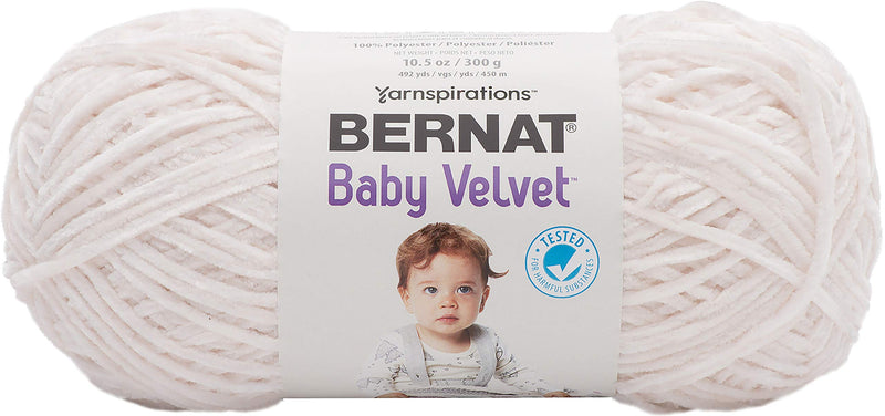 Bernat Baby Velvet Yarn, Cuddly Cloud