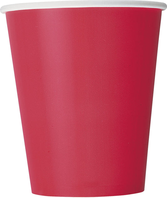 Unique Industries Unique Tableware, 8ct, Red