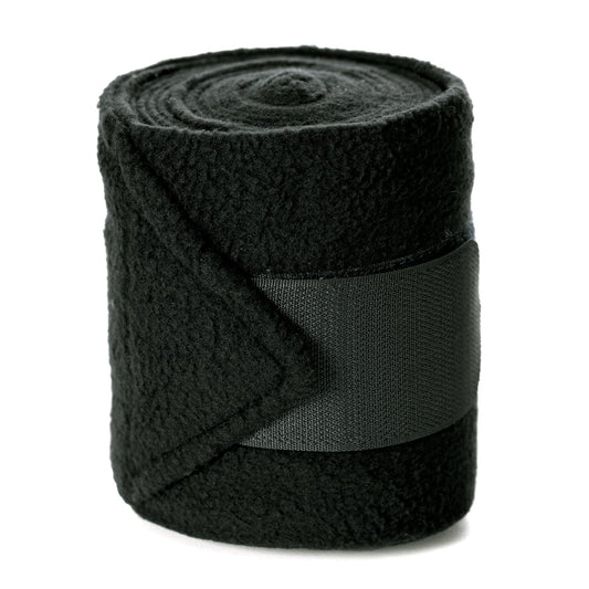 Equinavia Luna Polo Wraps, Set of 4 Horse Leg Bandages | Storage Bag Included - Hunter Green