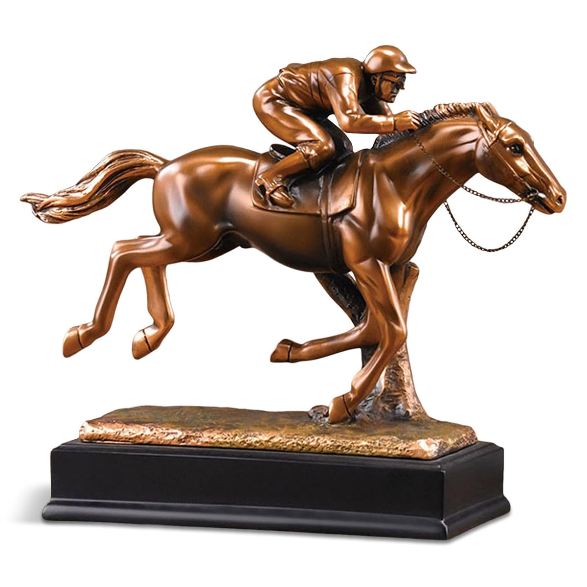 Marian Imports Figurine, 12 x 3.5 x 9.5 inches, Bronze