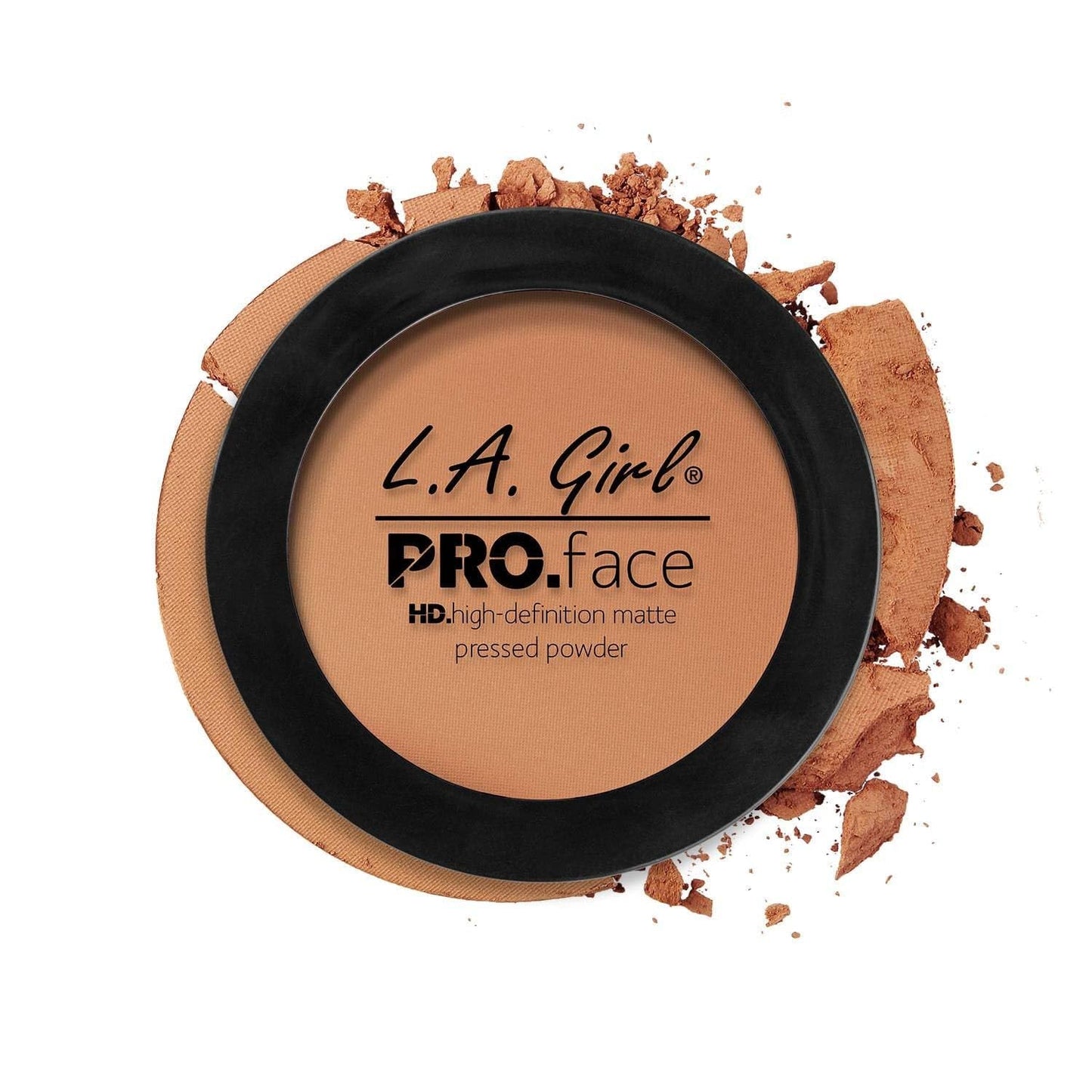 L.A. Girl PRO Face Powder - Warm Caramel, LAX-GPP612, 0.25 Ounce (LAX-GPP612-B)