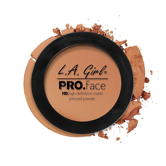 L.A. Girl PRO Face Powder - Warm Caramel, LAX-GPP612, 0.25 Ounce (LAX-GPP612-B)