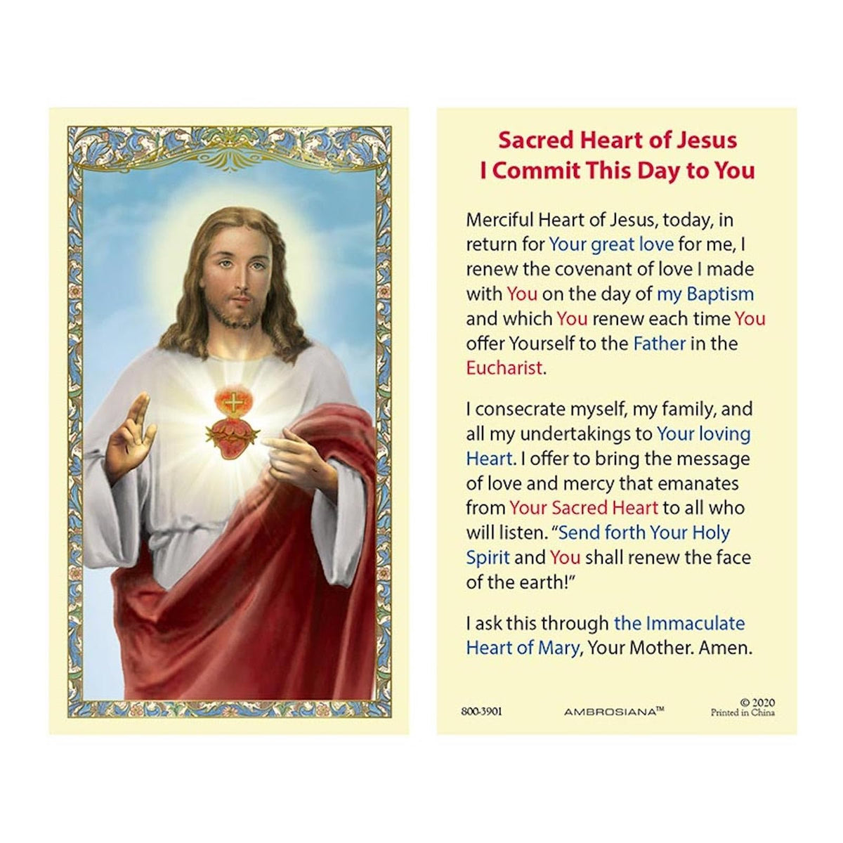Christian Brands Catholic Greeting Card