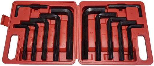 EZ Travel Distribution Extra Large Allen Wrench Jumbo Automotive Hex Key Set (SAE and METRIC)