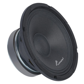 Audiopipe Speakers, 8", Black