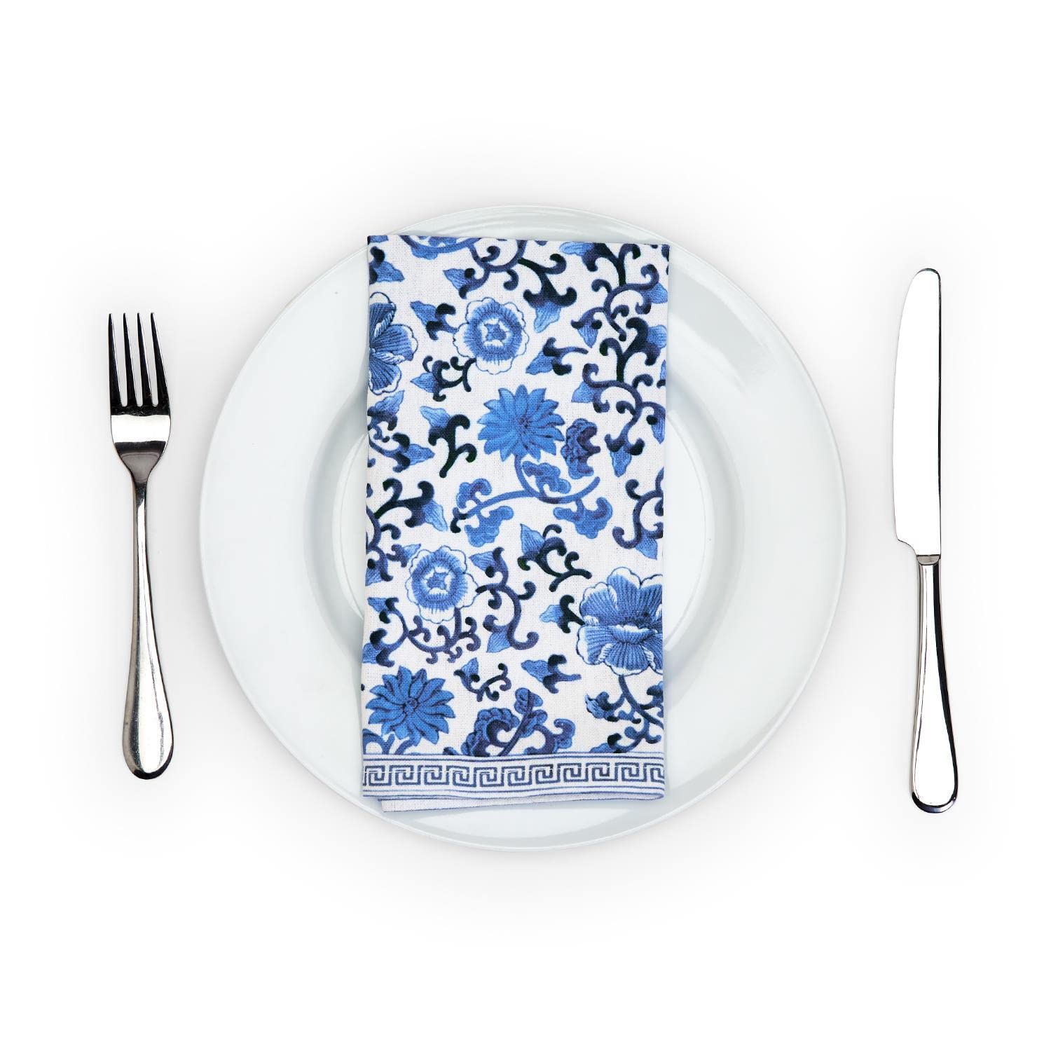 Two's Company 53718 Chinoiserie Napkins, Set of 4