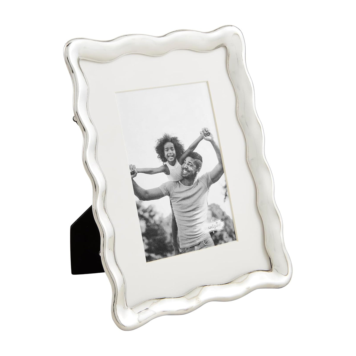 Mud Pie Picture Frame, 4X6, Silver