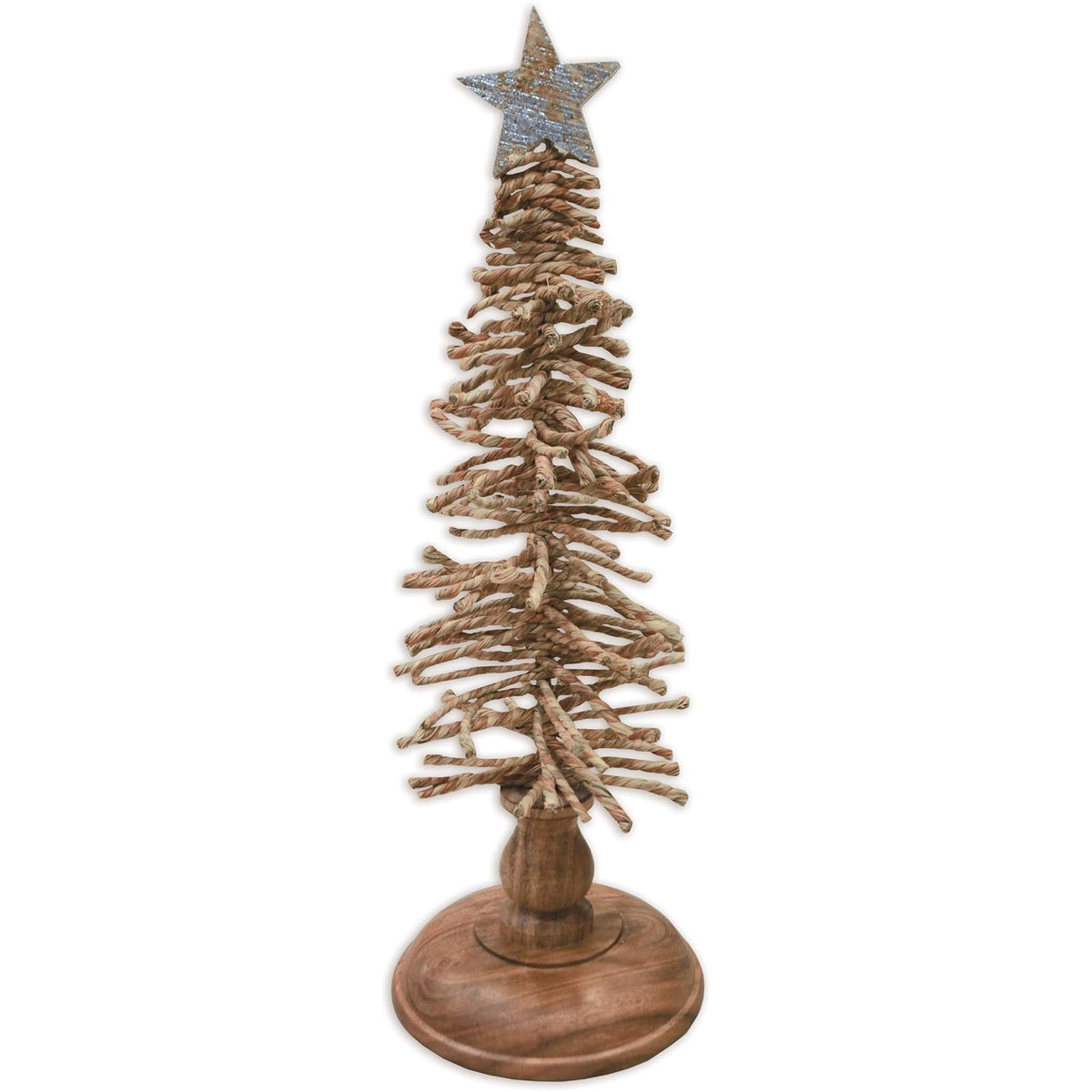 Sunset Vista Designs Artificial Tree, 6in, Rope Brown