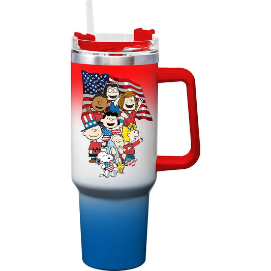 Spoontiques Drinking Cup, 40 Ounces, Peanuts Americana