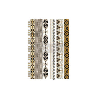 Redesign with Prima Iron On Transfer Design, Exotic Borders - 24"x35", Exotic Bo