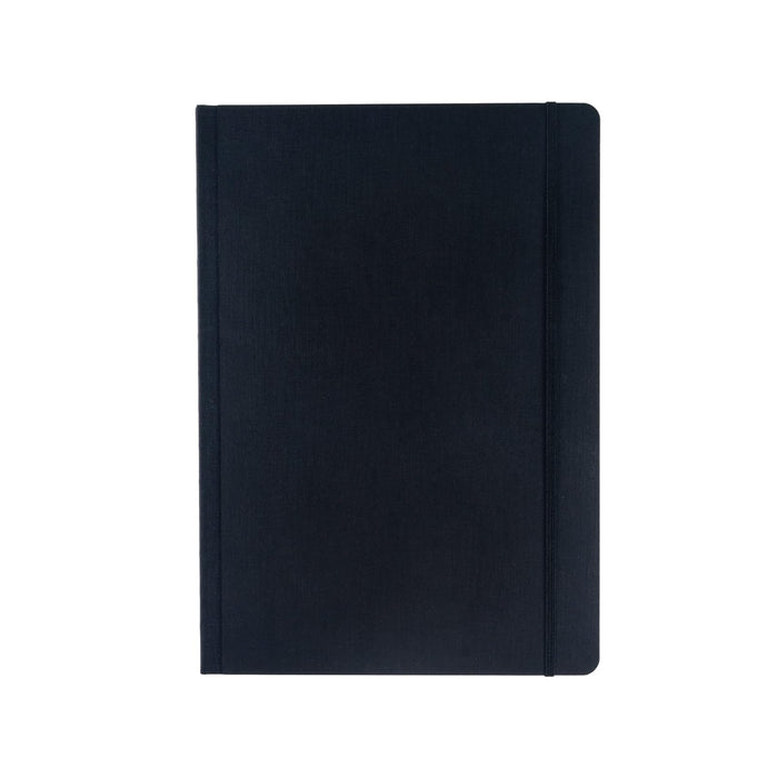 Fabriano Blank Book, Lined, Black