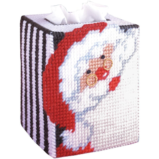 Design Works Crafts Tobin Santa Plastic Canvas Kit, 5" 7 Count