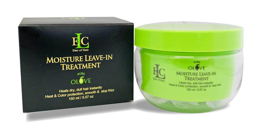 ELC Dao of Hair Pure Olove 3 Moisture Leave In Treatment 5.07 oz. Ultra Concentrated, Moisturizing, Nourishing, Balanced, Repairing Treatment that Detangles, Colored, Damaged, Over Processed and All Hair Types