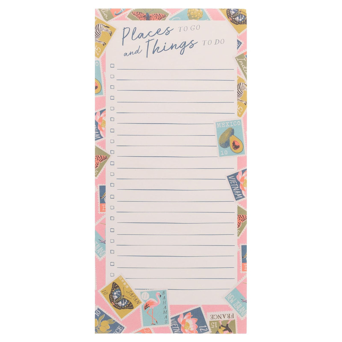 Karma Blank Book, Stamps