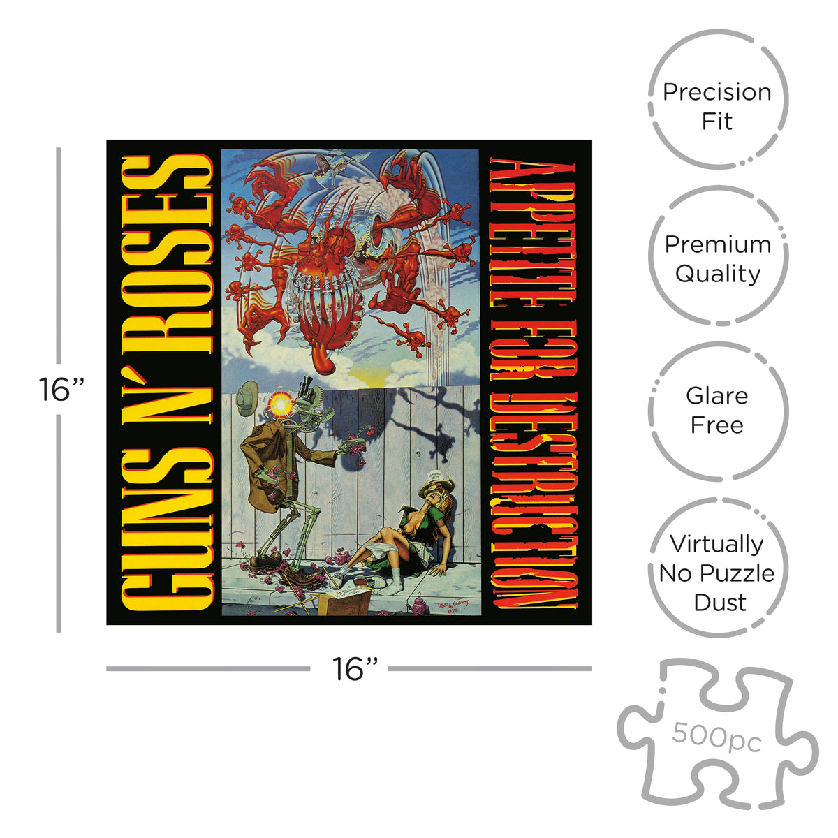 RockSaws Puzzles, 16 x 16, Jigsaw Puzzle