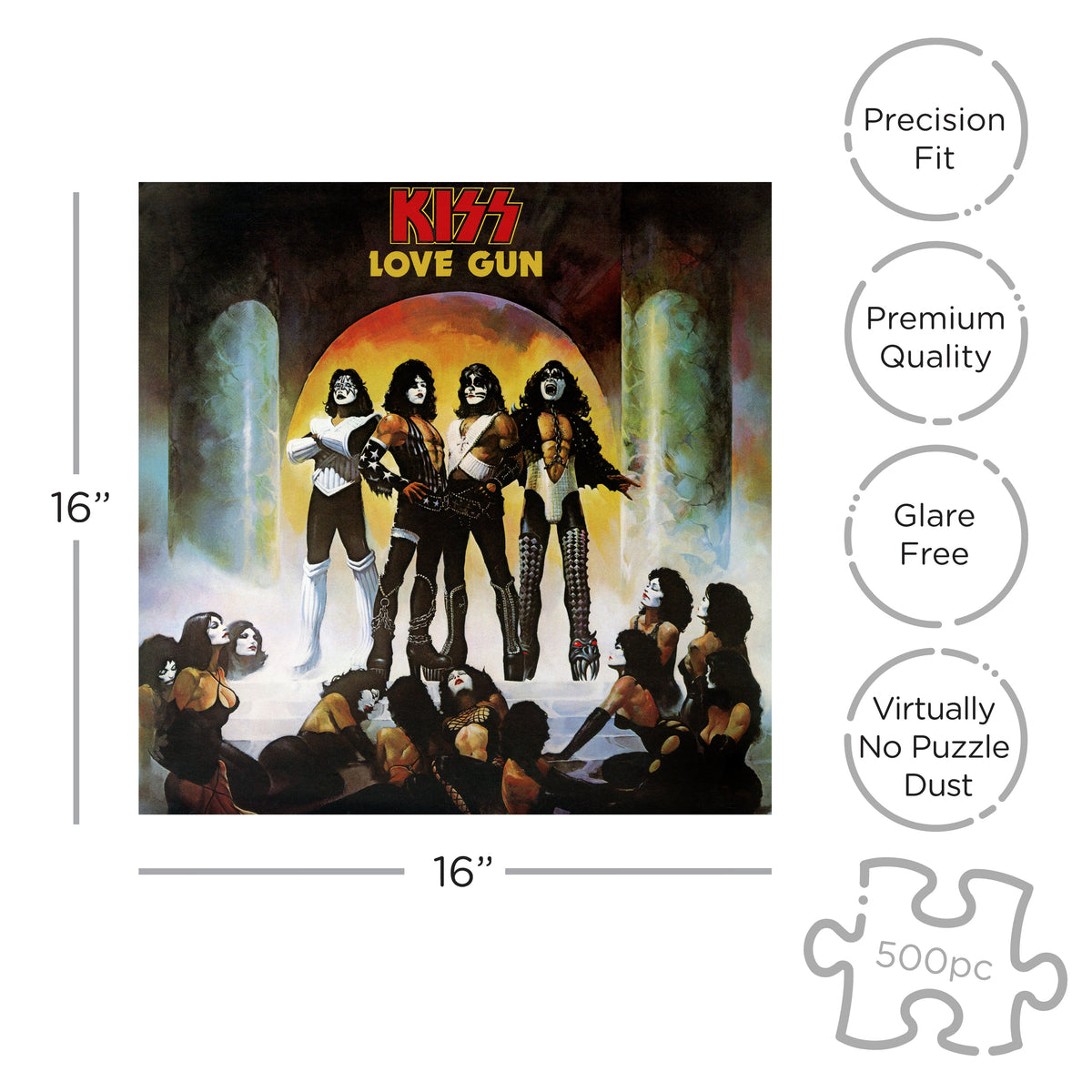 RockSaws Puzzles, 16 x 16, Jigsaw Puzzle