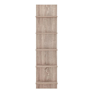 Danya B. Decorative Wall Mount Vertical Shelving Unit ‚Äö√Ñ√¨ Modern Column Shelves (Weathered Oak)