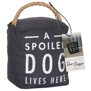 Comfy Hour 5 x 4.75 x 6 Inch Decorative Door Stopper, Spoiled Dog
