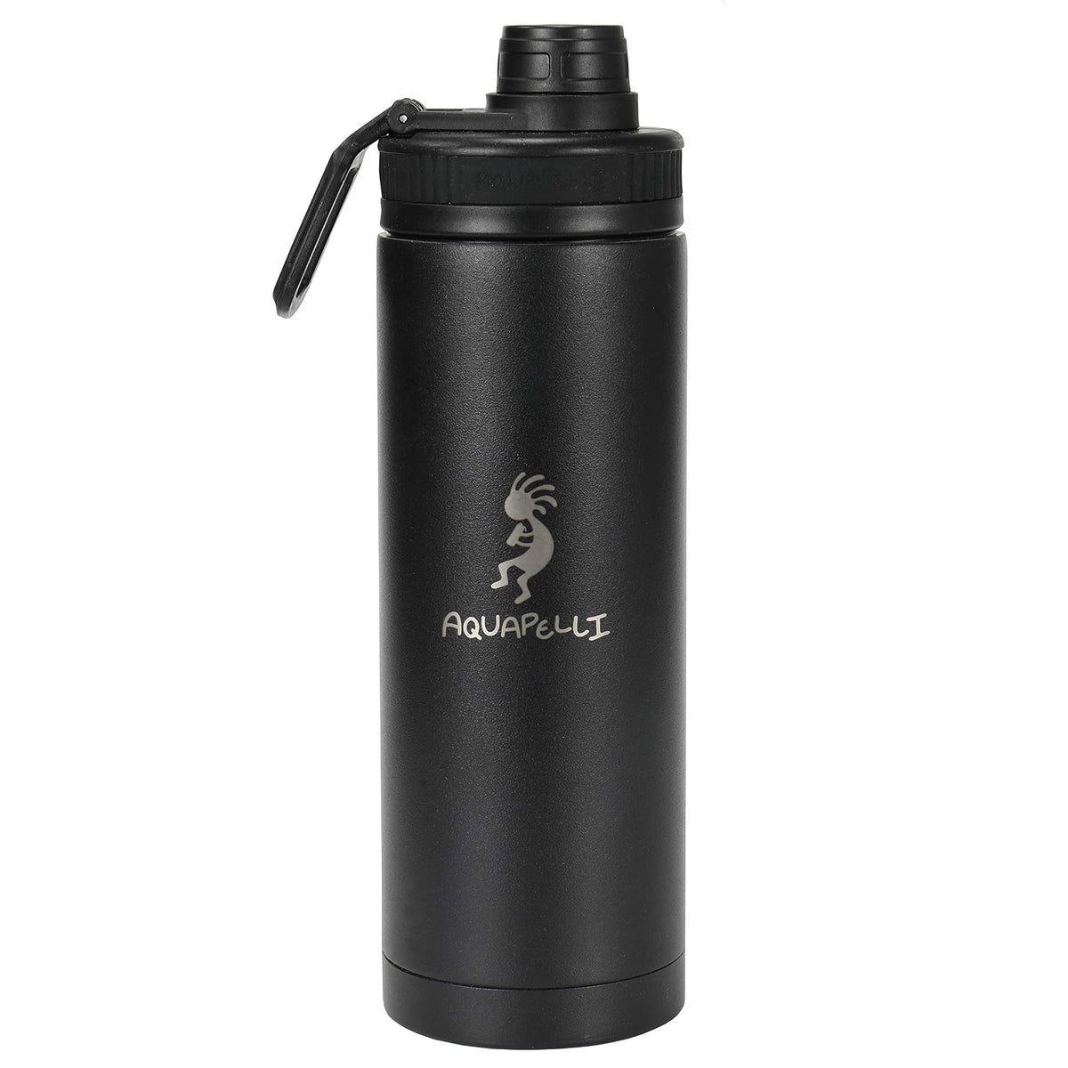 Aquapelli Thermos, 18 Ounces, Midnight Black