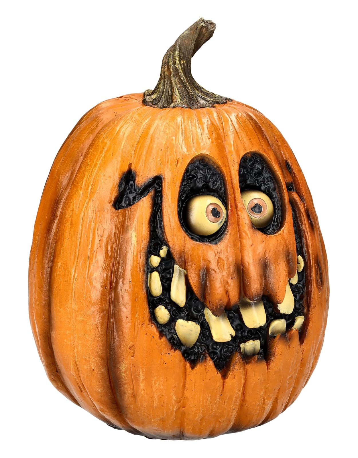 Pacific Trading Ray Villafane Pumpkin Face Sculpture Resin Figurine
