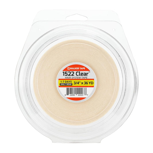 Walker Tape 3m Clear 1522 Tape 3/4" X 36 Yard = Double Side Adhesive