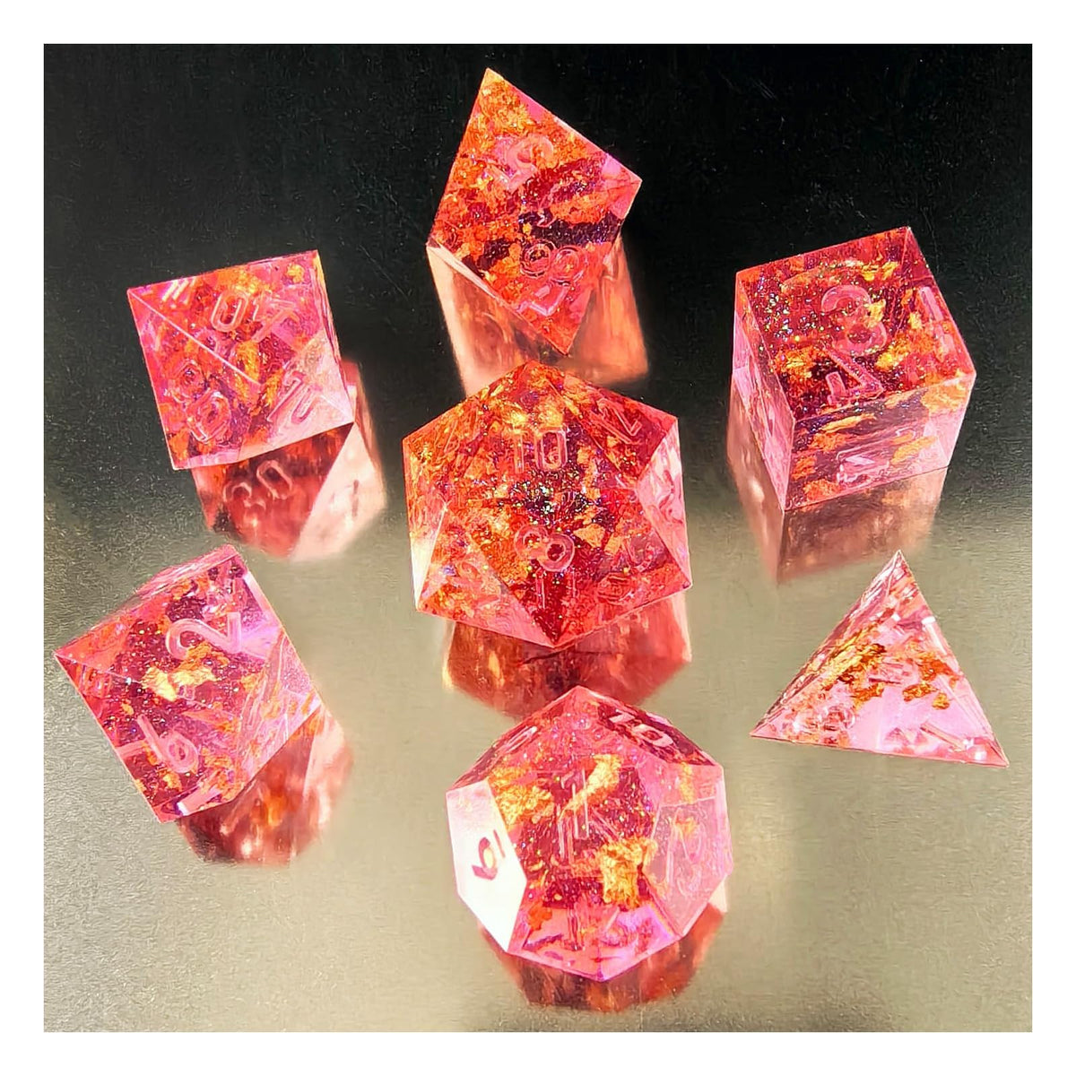 BESCON DICE Game Dice, 22.5MM, Pink